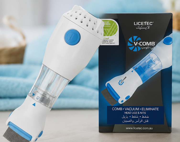 V-Comb Head Lice Treatment Device