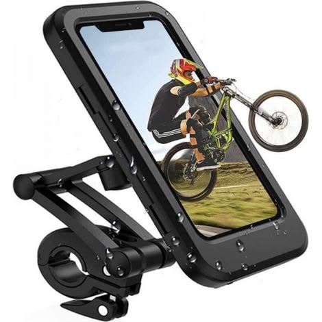 Waterproof Bike Phone Holder 360° | Handlebar Mount for Bicycle & Motorcycle
