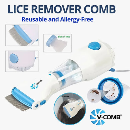 V-Comb Head Lice Treatment Device