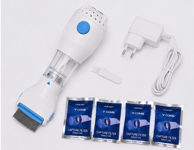 V-Comb Head Lice Treatment Device