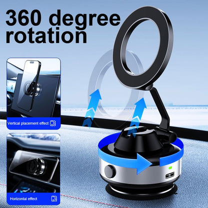 Professional 3.1 Magnetic 360° Magnetic Car Phone Holder With Strong Suction Base