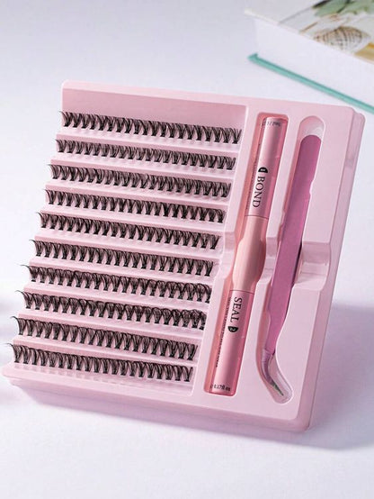 3 In 1 Permanent Eyelash Extension Set Professional Lash Kit | Light