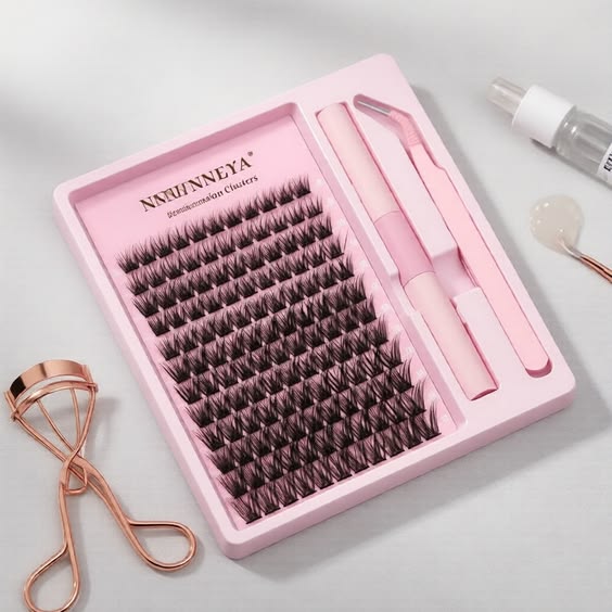 3 In 1 Permanent Eyelash Extension Set Professional Lash Kit | Light