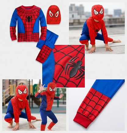 Spiderman Costume For Kids Superhero Outfit - 3 to 12 years size available